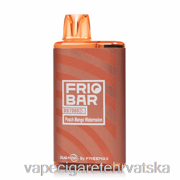 Vape Hrvatska Freemax Friobar Db7000 Disposable Peach Mango Lubenica